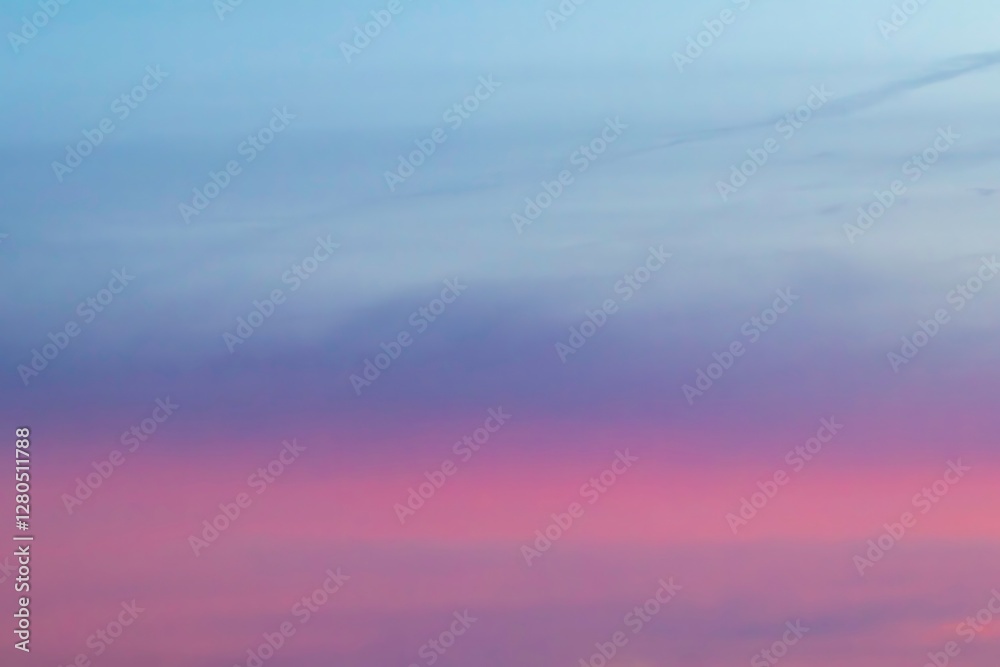 Fototapeta premium Soft Pastel Sky Gradient
