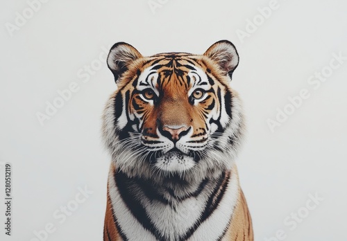 Majestic Tiger Portrait Shot
