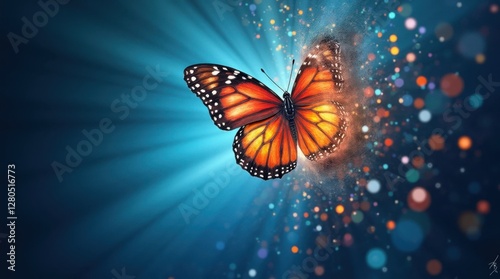 Butterfly Emerging from Cocoon