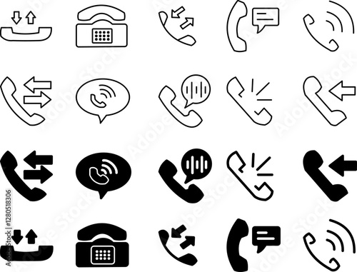 Calling Icon Set