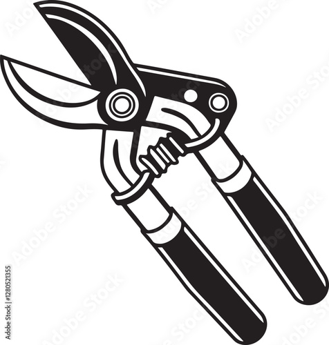 Pruners Rustic Tool for Gardening
