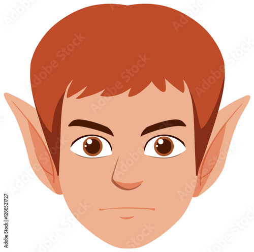 Elf Character Vector Illustration