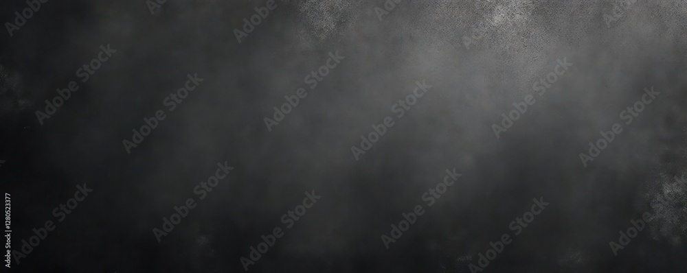 Fototapeta premium Deeply textured, mottled concrete wall Dark gray, heavily distressed, abstract , modern, art