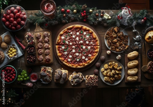 Festive Table Spread Delight