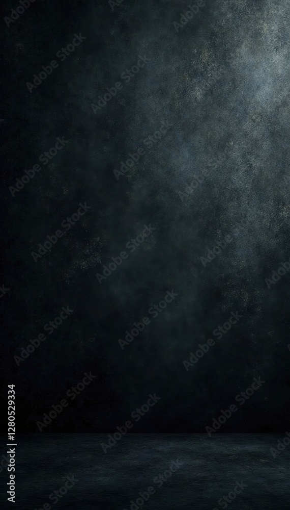 Black textured concrete; deep shadows, uneven surface , wall, texture Black textured concrete; deep shadows, uneven surface , wall, texture