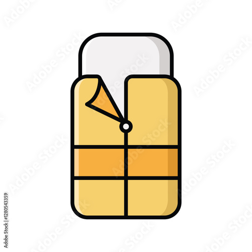 sleeping bag icon vector design template simple and clean