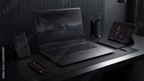 A laptop is a versatile, portable, and compact computing device designed for productivity, entertainment, and communication. It features a sleek, lightweight design, making it ideal for on-the-go use.