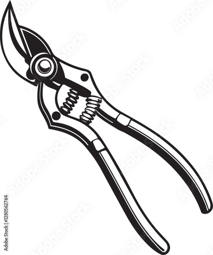 Pruners Rustic Tool for Gardening