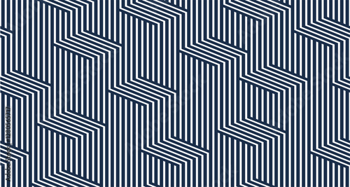 Cubes abstract background, seamless pattern with 3D blocks, geometric linear polygon wallpaper, isometric surreal cubic construction tiling pattern.