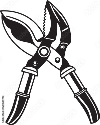 Pruners Rustic Tool for Gardening