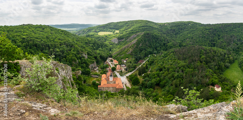 Pilgrimage site and tourist destination St. John under the rock, Czech Republic