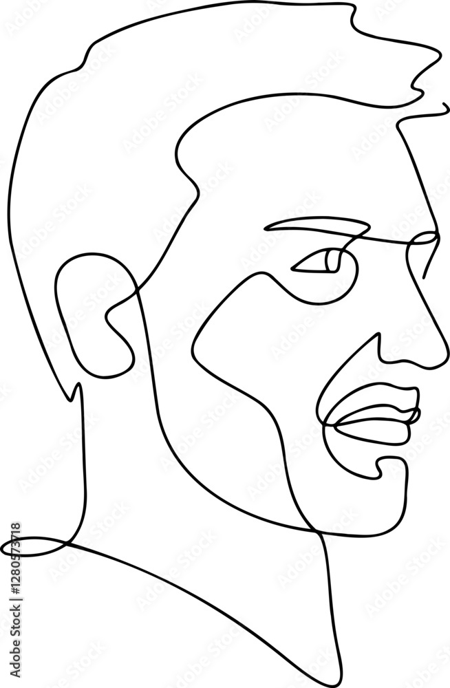 man one line man one line