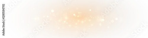 Golden Yellow Dust PNG, Bokeh Confetti Glow, Festive Glitter Texture Overlay, Magic Powder Sparkle, Warm Sunshine Glow, Abstract Light Effect for Invitations, Cards, and Decorative Banner Designs