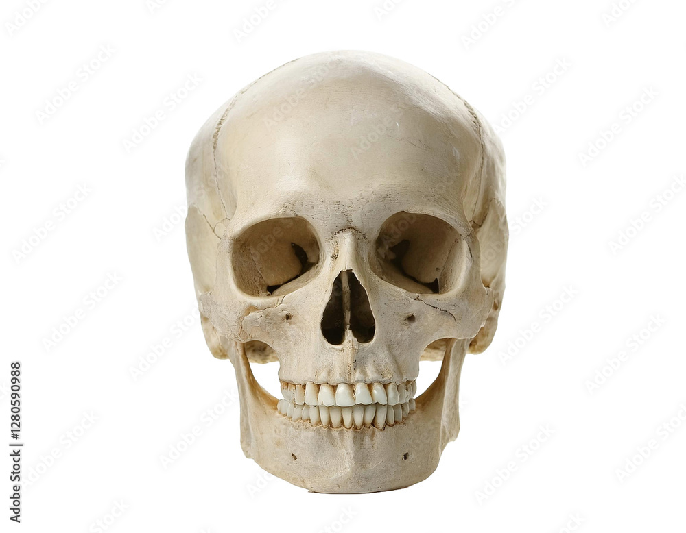 Skull human isolated on transparent background Skull human isolated on transparent background