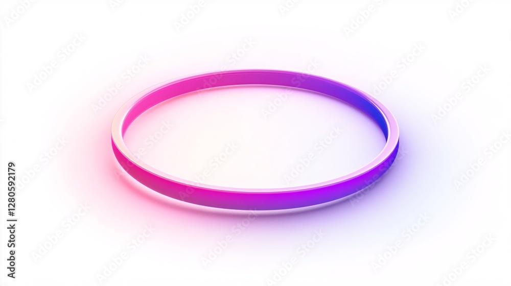 A minimalist white background with a glowing pink and purple gradient halo A minimalist white background with a glowing pink and purple gradient halo