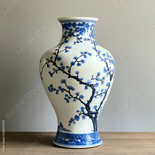 vase on a white background