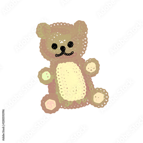 Portrait of a Cute Bear