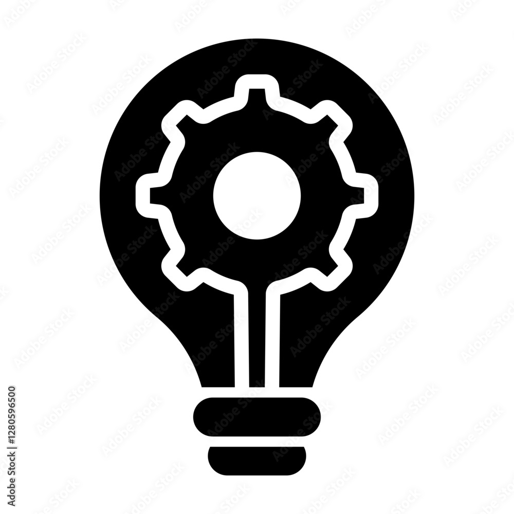 Innovation Vector Glyph Icon Design Innovation Vector Glyph Icon Design