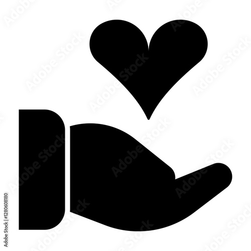 Passion Vector Glyph Icon Design