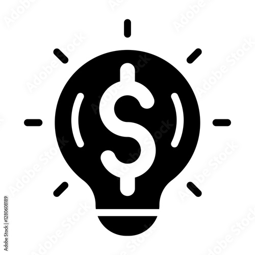 Advice Vector Glyph Icon Design