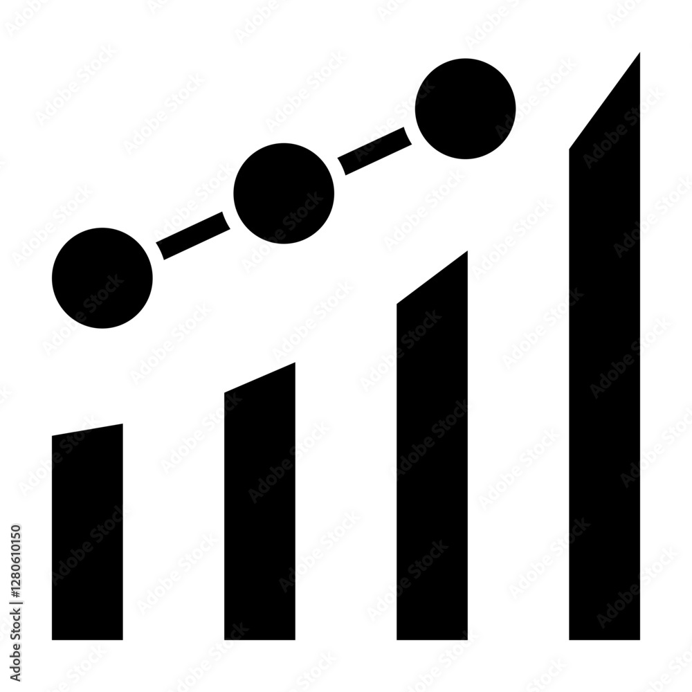 Progressive Vector Glyph Icon Design Progressive Vector Glyph Icon Design