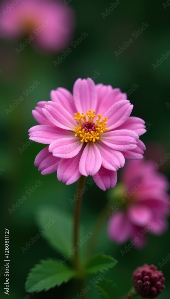 Delicate petal clusters form a symmetrical arrangement on the Ticklewort flower, petals, delicate, floral Delicate petal clusters form a symmetrical arrangement on the Ticklewort flower, petals, delicate, floral