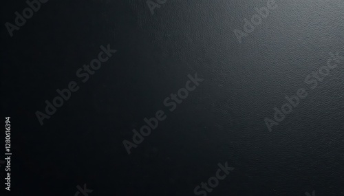 Deep, matte black plastic; subtly textured surface, environmental, material image