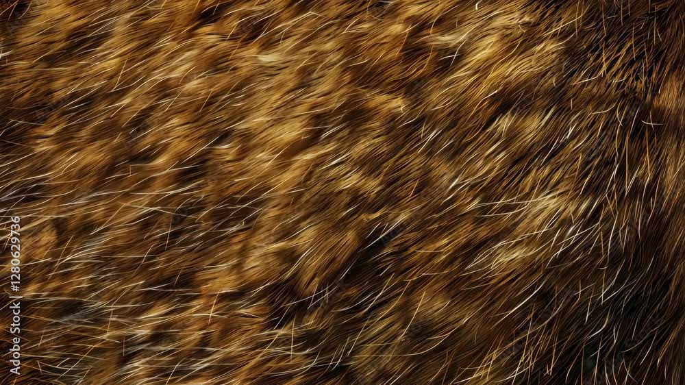Observe the mesmerizing patterns and colors of animal fur, showcasing the diversity in nature's textures in a vibrant environment Observe the mesmerizing patterns and colors of animal fur, showcasing the diversity in nature's textures in a vibrant environment