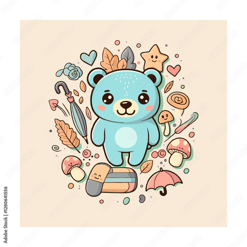 Fototapeta premium owl on a branch