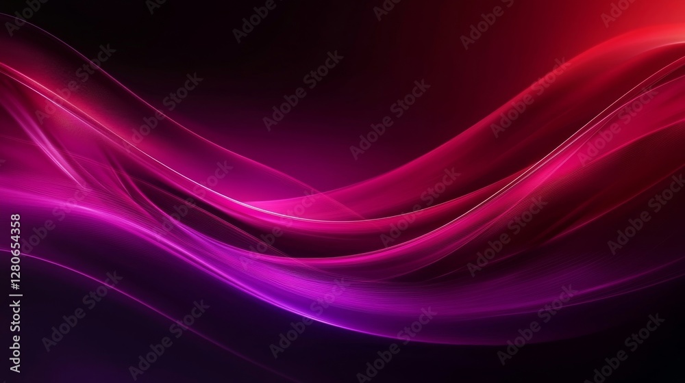 Abstract Purple and Red Swirling Waves: A Dynamic Digital Artwork Abstract Purple and Red Swirling Waves: A Dynamic Digital Artwork