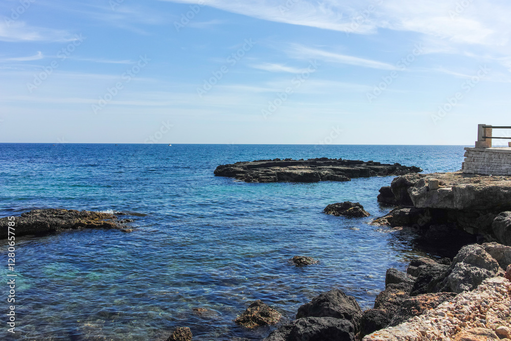 The Old town of Monopoli, Apulia Region, Italy The Old town of Monopoli, Apulia Region, Italy