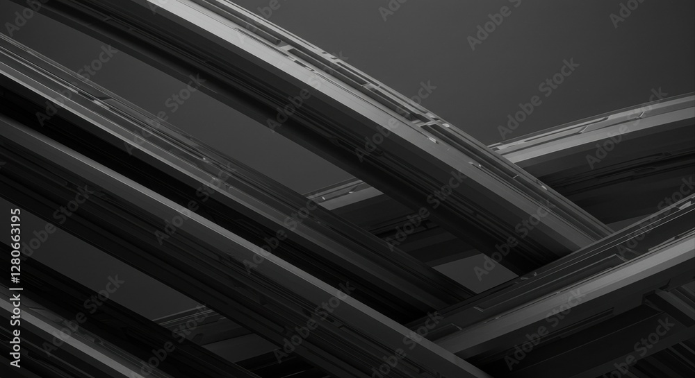 Obraz premium Intricate abstract architecture design.