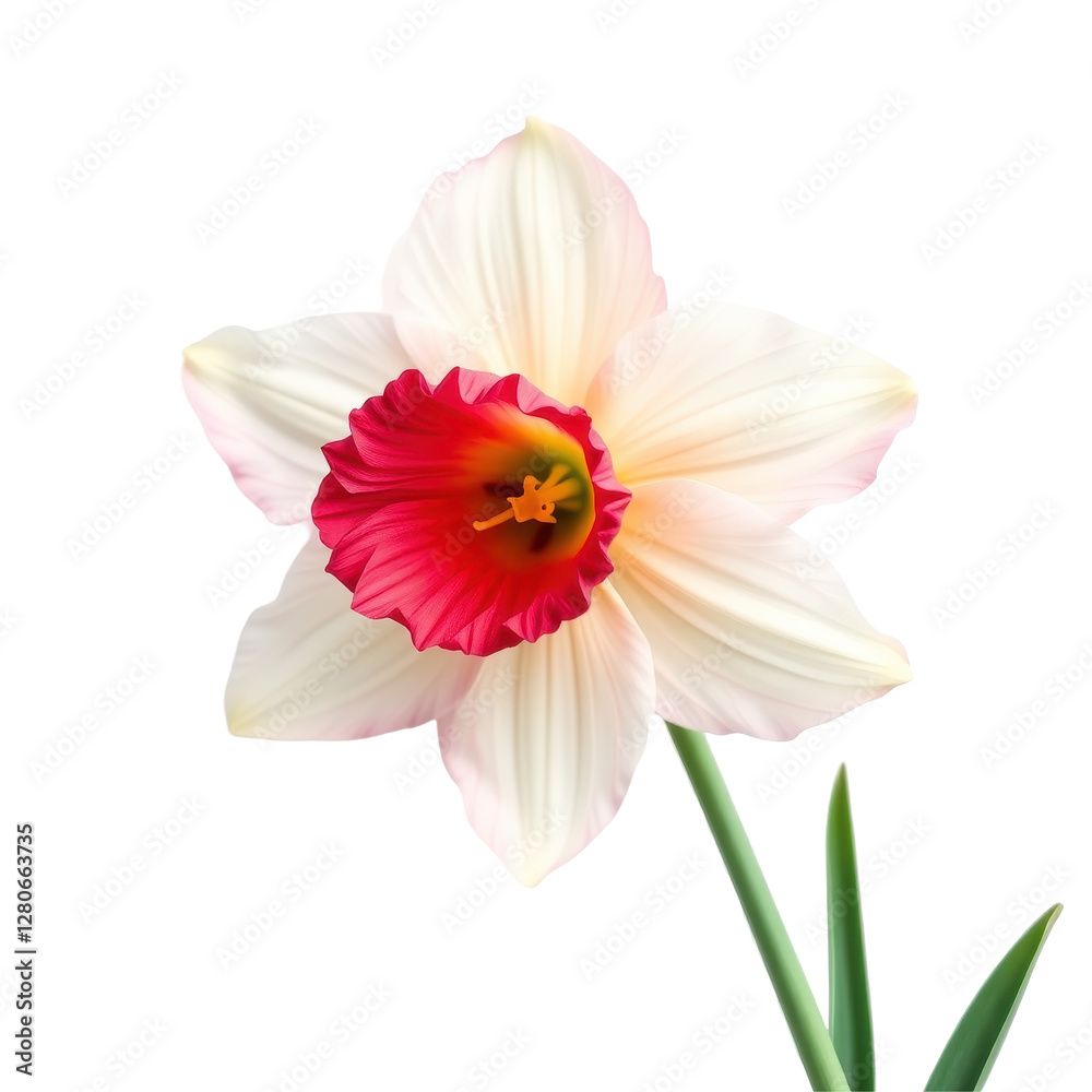 Beautiful Single Flower with Soft Petals and Vibrant Center Beautiful Single Flower with Soft Petals and Vibrant Center