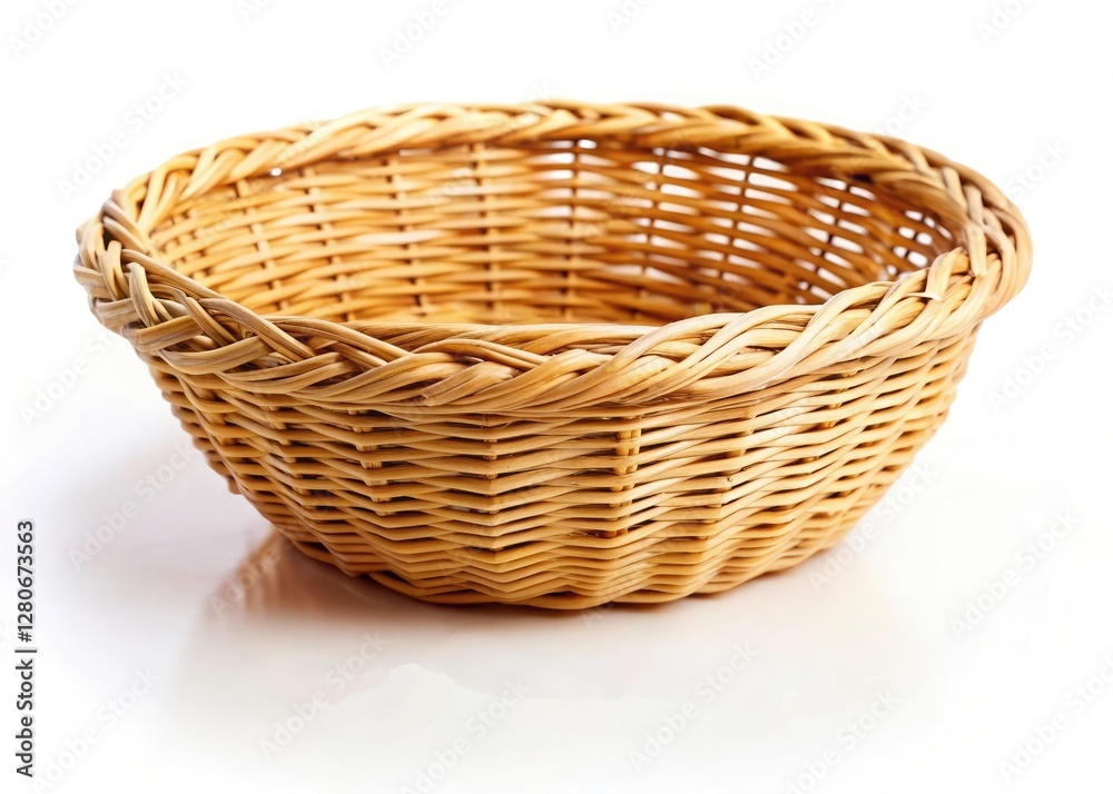 Rustic Woven Straw Basket Minimalist Natural Style for Home Decor or Storage Rustic Woven Straw Basket Minimalist Natural Style for Home Decor or Storage