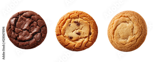 cookie isolated on transparent background