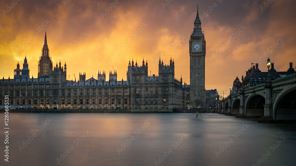 House of Parliament and Big Ben London House of Parliament and Big Ben London