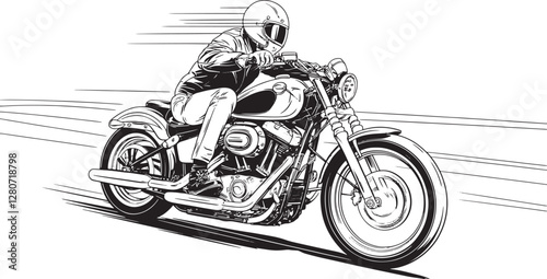 bike line art silhouette stock photos