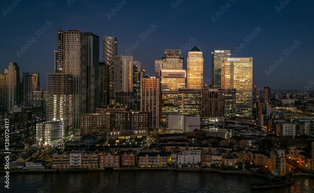 Fototapeta premium Canary Wharf London