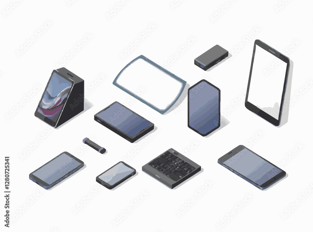 Sleek Technology Devices Mockup Collection Sleek Technology Devices Mockup Collection