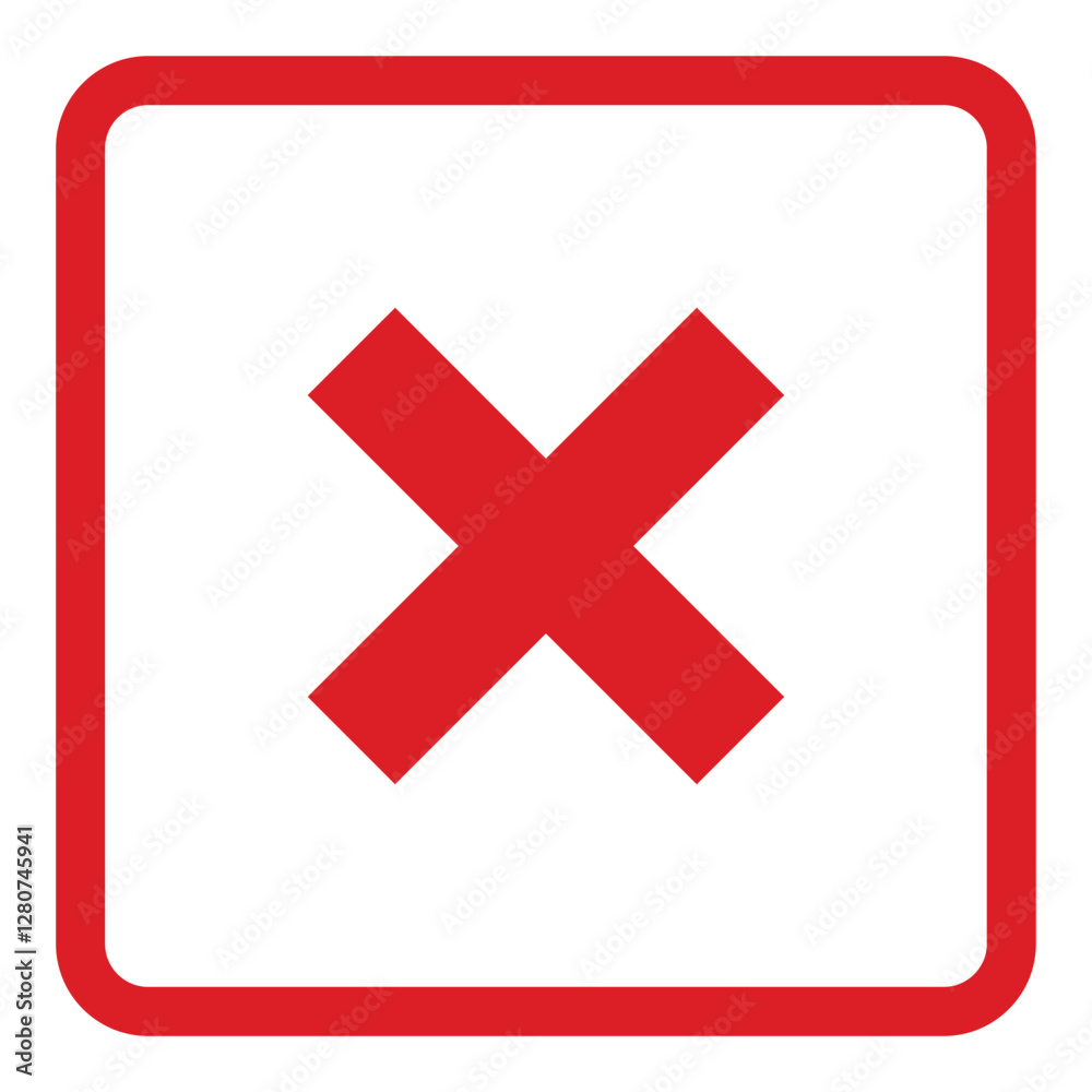 Check mark icon button set. Vector icon Check box icon with right and wrong buttons and yes or no checkmark icons in green tick box and red cross. Vector illustration Check mark icon button set. Vector icon Check box icon with right and wrong buttons and yes or no checkmark icons in green tick box and red cross. Vector illustration