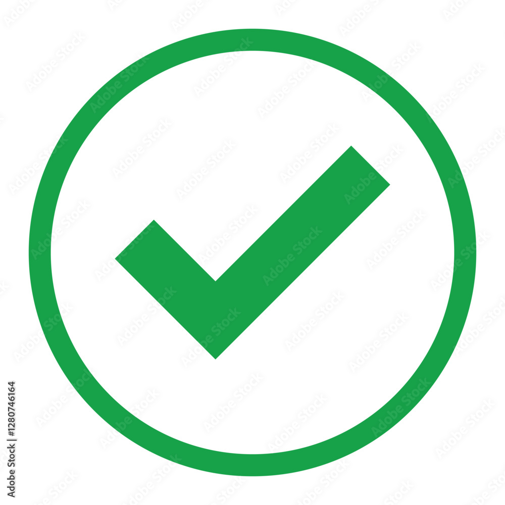 Check mark icon button set. Vector icon Check box icon with right and wrong buttons and yes or no checkmark icons in green tick box and red cross. Vector illustration Check mark icon button set. Vector icon Check box icon with right and wrong buttons and yes or no checkmark icons in green tick box and red cross. Vector illustration