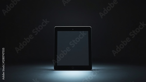 Modern Tablet Mockup Blank Screen Minimalist Design