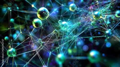 Social Network Graph TechPowered Structure photo