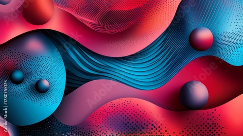 Wallpaper Mural Abstract Tech Gradient Background 1 Torontodigital.ca