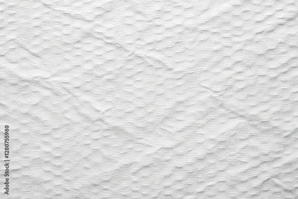 High-Resolution Blank White Paper Texture Background: Subtle Fibers & Grid, Ideal for Overlays & Design
