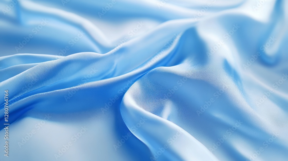 Fototapeta premium Soft Blue Gradient Background Smooth Texture