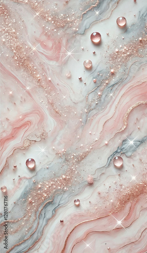 Beautiful pink marble elegant background	
