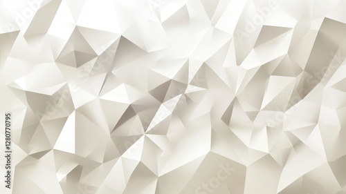 A minimalist, modern geometric background featuring subtle polygonal shapes in neutral tones, creating a calming and clean design with a contemporary theme.