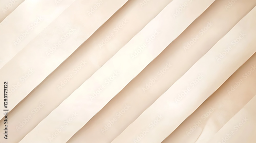Obraz premium Abstract Beige Diagonal Stripes Background Design