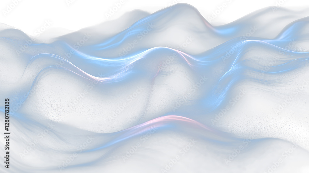 Naklejka premium a computer generated image of a wave